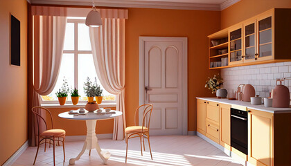 Kitchen_design_with_a_large_window_there_is_a_table 