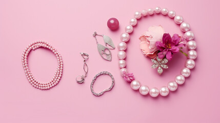 Mock_up._Female_accessories_on_a_pink_background