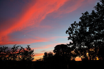 Sonnenuntergang Bayern / Sundown Bavaria /