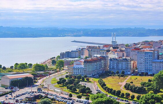 Panor&aacute;mica de A Coru&ntilde;a, Galicia