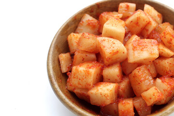 Daikon Kimchi. Tasty and spicy