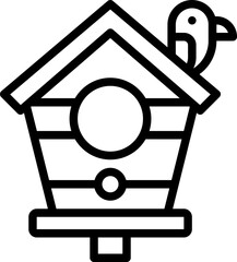 Bird House Icon