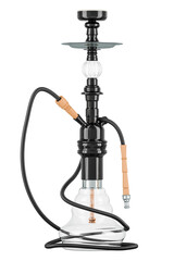 Hookah, shisha or waterpipe. 3D rendering isolated on transparent background - 637128946