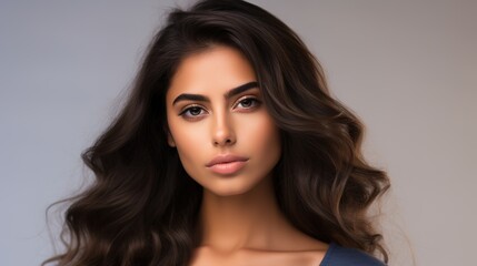 Fototapeta premium beauty woman perfect skin, face healthy pure skin natural makeup fresh beauty model young spa beautiful female