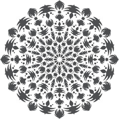 曼荼羅のベクターイラスト