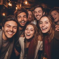 Obraz premium group of friends