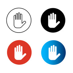 Obraz premium Abstract Blocked Silhouette Illustration