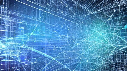 Abstract circuit board futuristic technology processing background