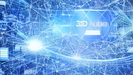 Abstract circuit board futuristic technology processing background