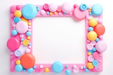 Mockup photo frames, Empty abstract shape framing for your design. template for picture, painting, poster, lettering or photo gallery