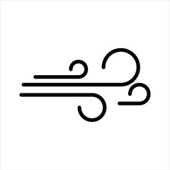 Wind icon. Vector illustration, flat illustration on white background..eps