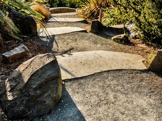 Path With Stepping Stones