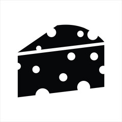 Cheese Icon.Trendy Symbol for Design, Websites, Presentation or Application..eps
