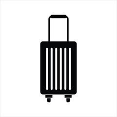 Luggage Icon. Traveller Symbol. flat illustration on white background..eps