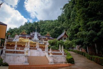 Beautiful temple in the valley.