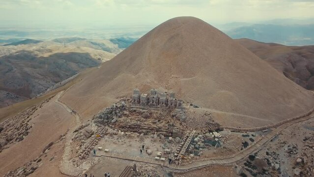 Mount Nemrut was listed as a World Heritage Site by UNESCO in 1987. Adıyaman Turkey
