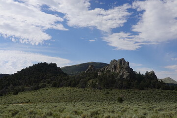 Obraz premium City of Rocks National Reserve - Almo, ID