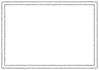 クレヨン素材のフレーム