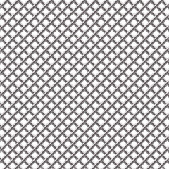 Steel lattice or cage plane or part of a fence with thick bars.