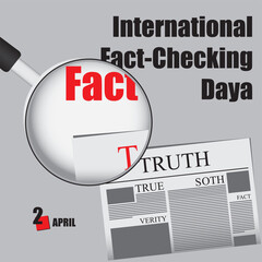 Newspaper page by date - Fact-Checking Day