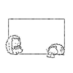 動物　フレーム