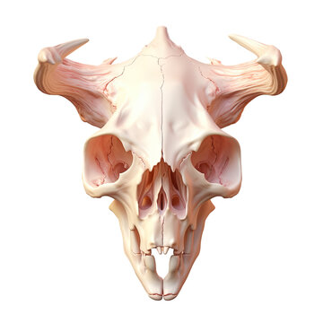 Skull fragment from an animal