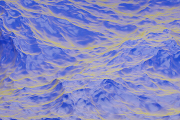 Realistic Futuristic Background Cover