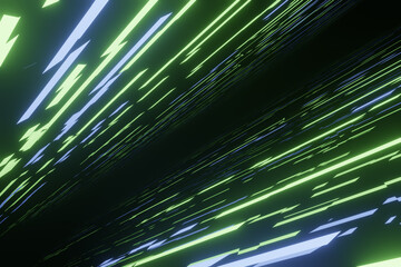 Realistic Futuristic Background Cover