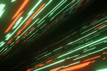 Realistic Futuristic Background Cover