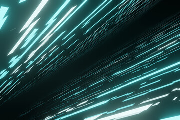 Realistic Futuristic Background Cover