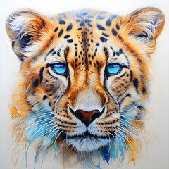 portrait of a tiger