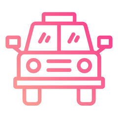 Fototapeta premium taxi icon