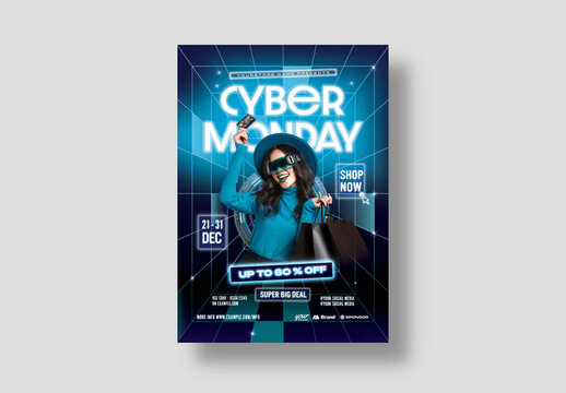 Cyber Monday Flyer Template