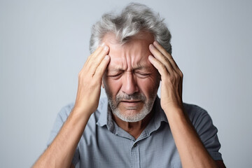 Man with headache (AI Generated) 