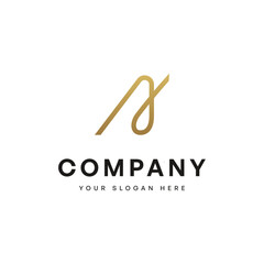 Letter A logo icon design template elements