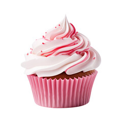 cupcake with icing on transparent background Remove png, Clipping Path