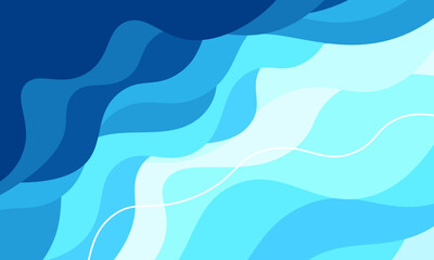 Abstract blue colorful template banner with gradient color and small polka dot technology background Design with liquid shape vector design