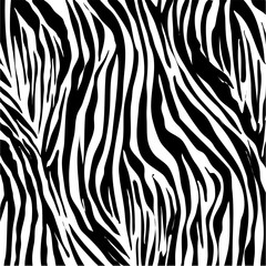 Fototapeta na wymiar Zebra seamless pattern