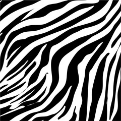 Zebra seamless pattern