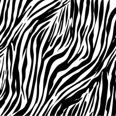 Zebra seamless pattern
