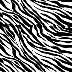 Zebra seamless pattern