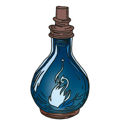 Magic potion bottle