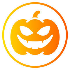 devil gradient icon