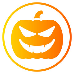 pumpkin gradient icon