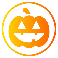 halloween gradient icon