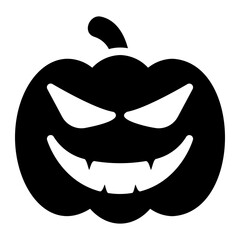 pumpkin glyph icon