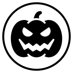 halloween glyph icon