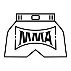 MMA boxer short