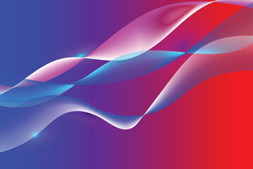 Abstract background, Elegant blue wave swirls background