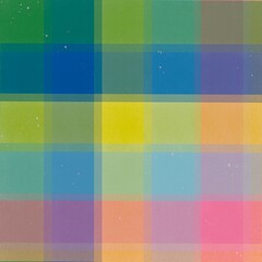 Geometric shape seamless pattern in trendy risograph print style. Vector Modern background for design and card, covers, package, wrapping paper.